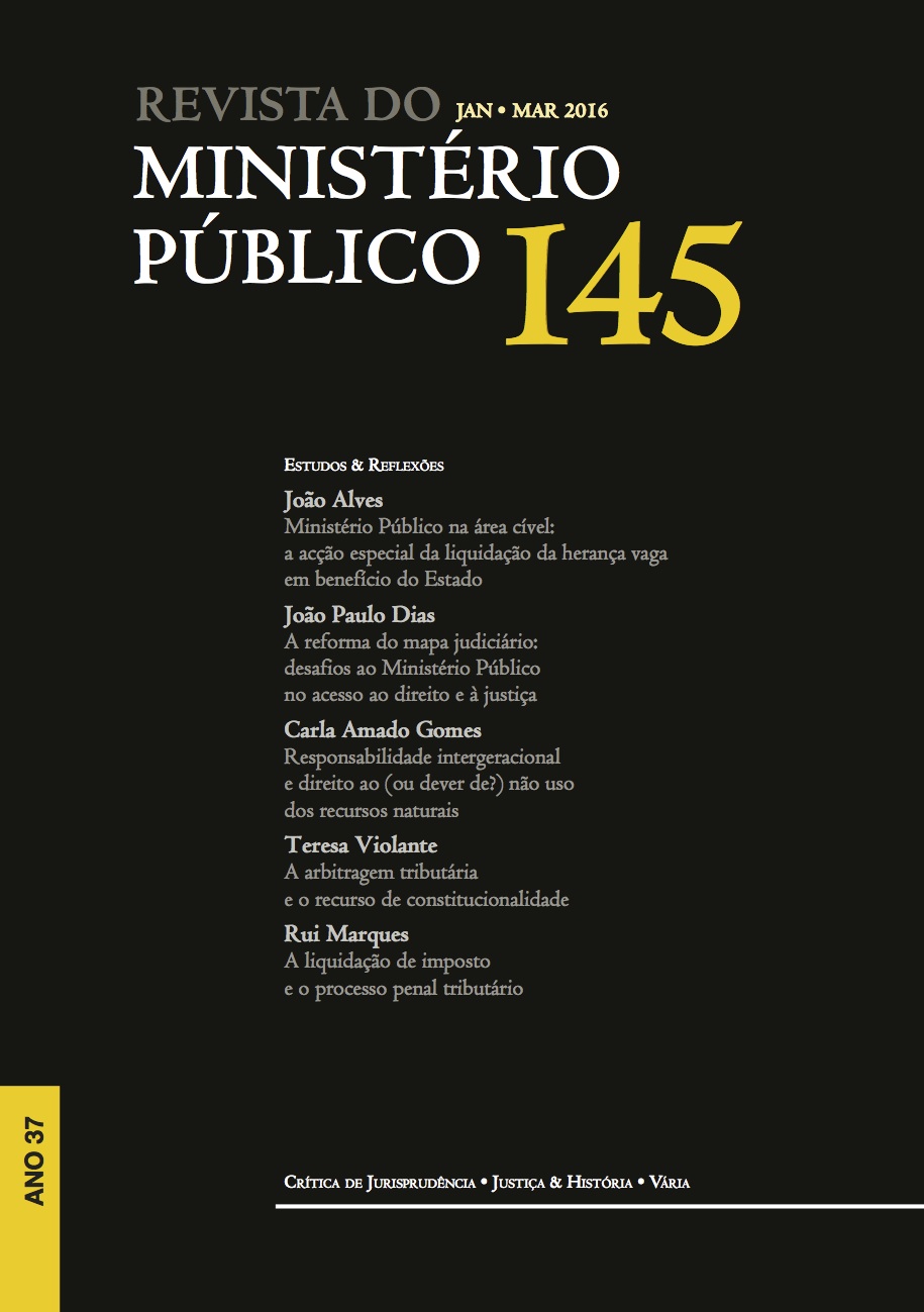 Revista do Ministério Público Nº 141