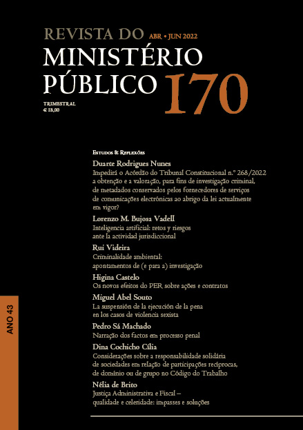 Revista do Ministério Público Nº 169